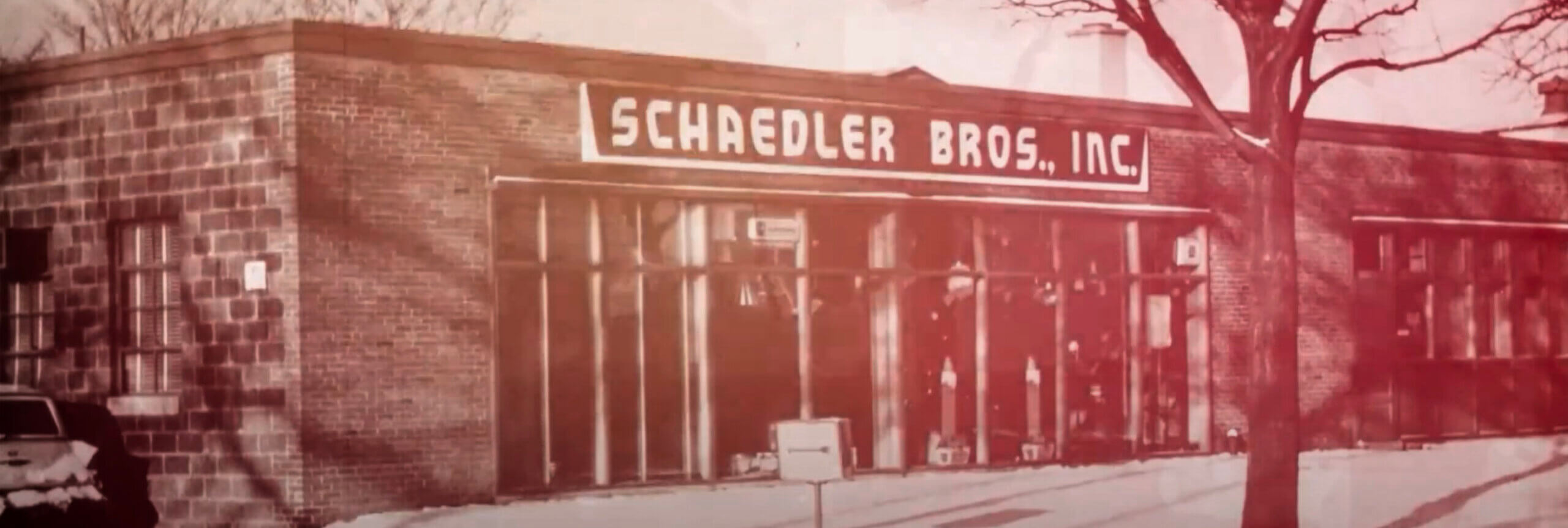 An old image of the Schaedler Yesco building in the 1950's.