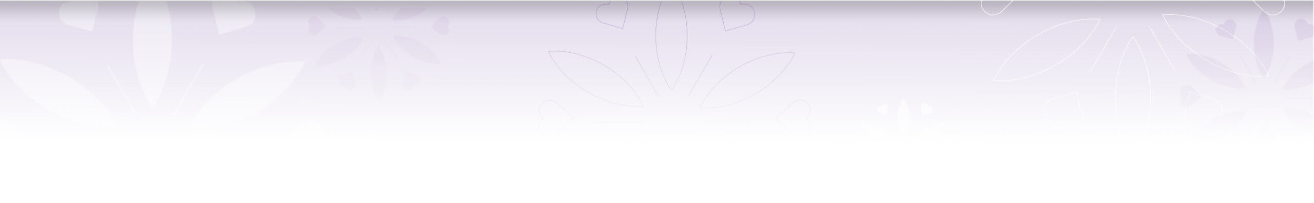 An image of a design feature on the website. Pink flower design fading out to white.